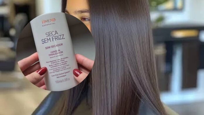 Finalizador deixa cabelo liso sem chapinha truque viral para evitar calor